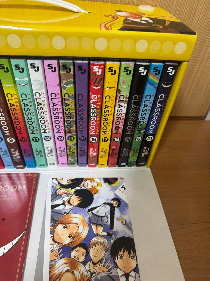 暗殺教室　1〜21巻　英語版 ASSASSINATION CLASSROOM