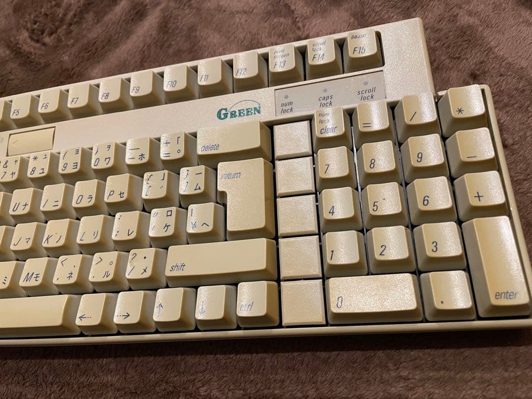 アルプス　青軸　alps キーボード