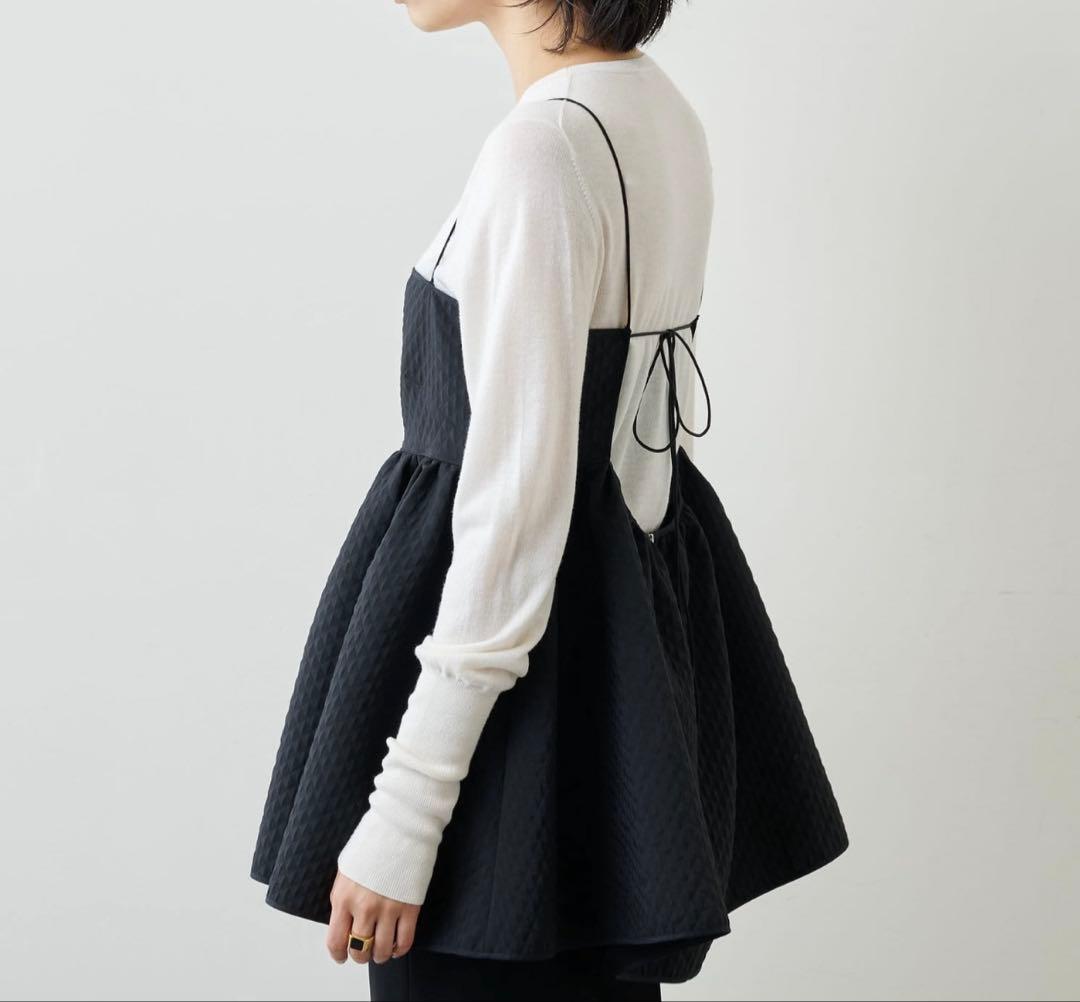 ★美品★ Whim Gazette ウィムガゼット ジャガードキャミブラウス