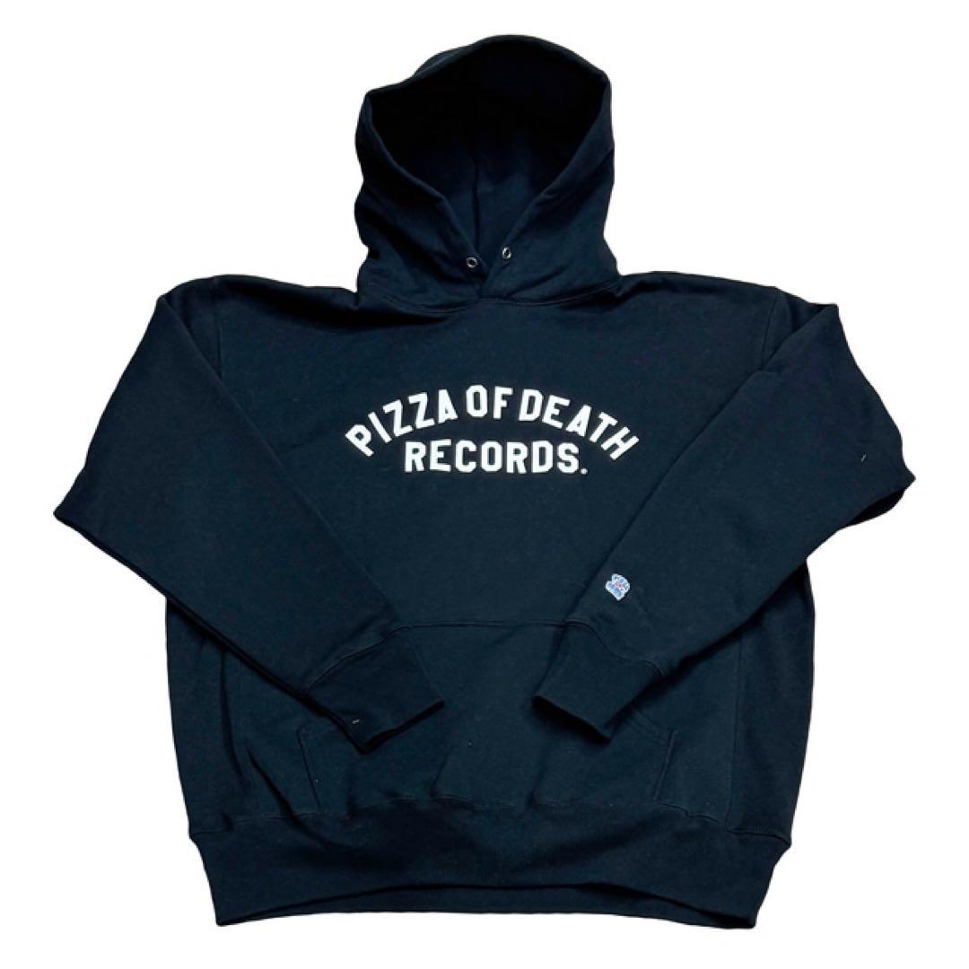 ミュージシャン PIZZA Lab Logo HOODIE pizza of death XL