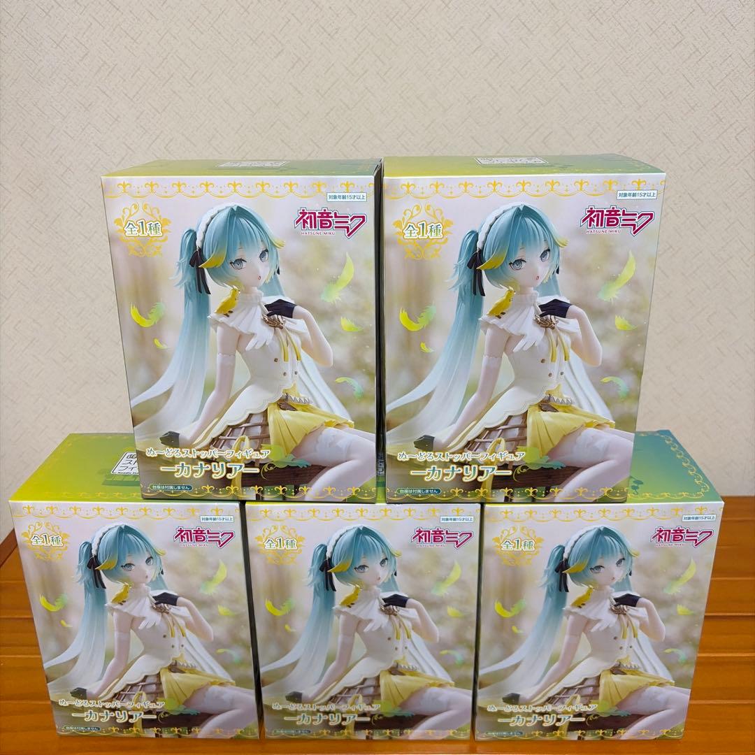 初音ミクシリーズ ぬーどるストッパーフィギュア カナリア