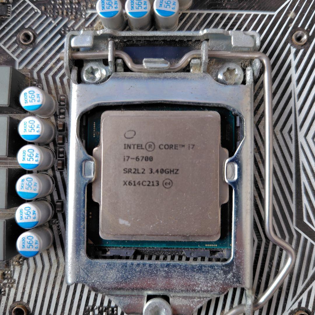 MSI H110M-S03 マザーボード Intel i7 ＋　CPUクーラー
