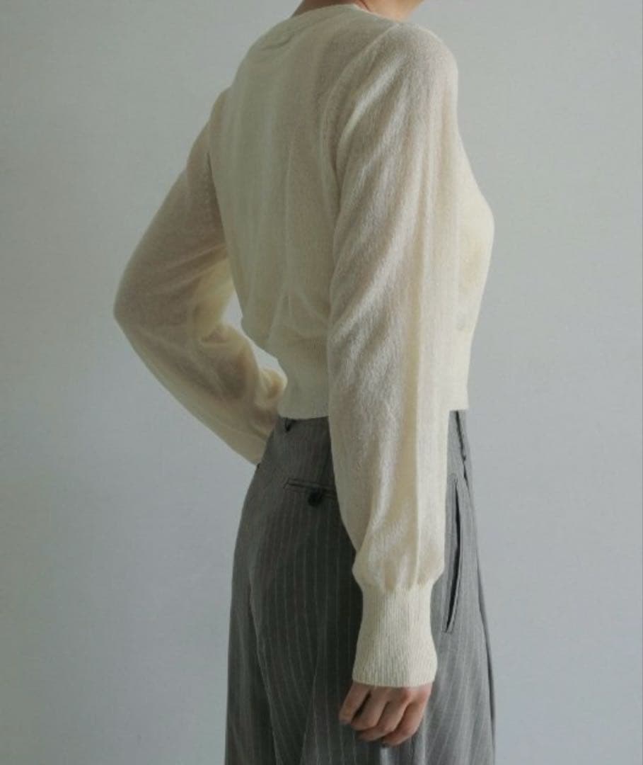 anuke【新品タグ付】Layered Mohair Knit