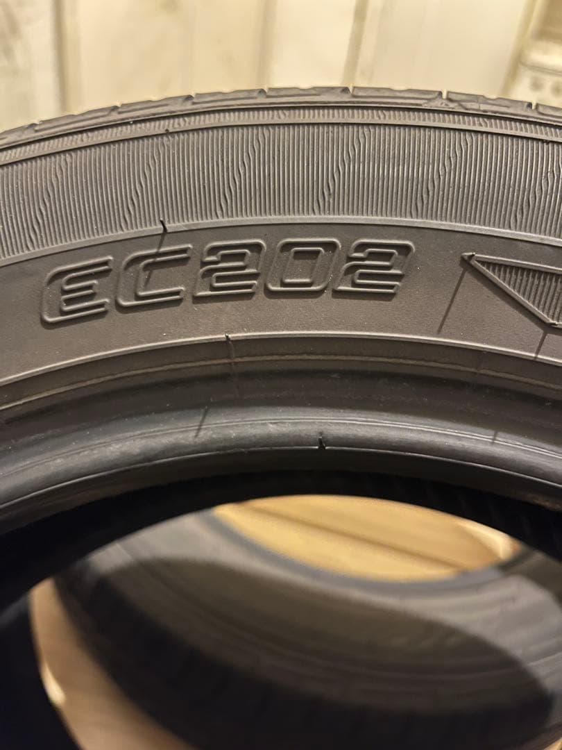 れ送料込21年製DLデジタイヤ EC202 155/65-14 3本のみ