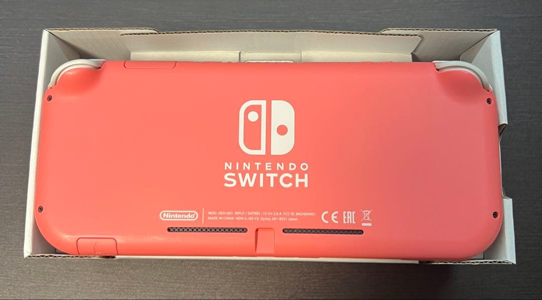 (780) Switch Lite コーラル ピンク