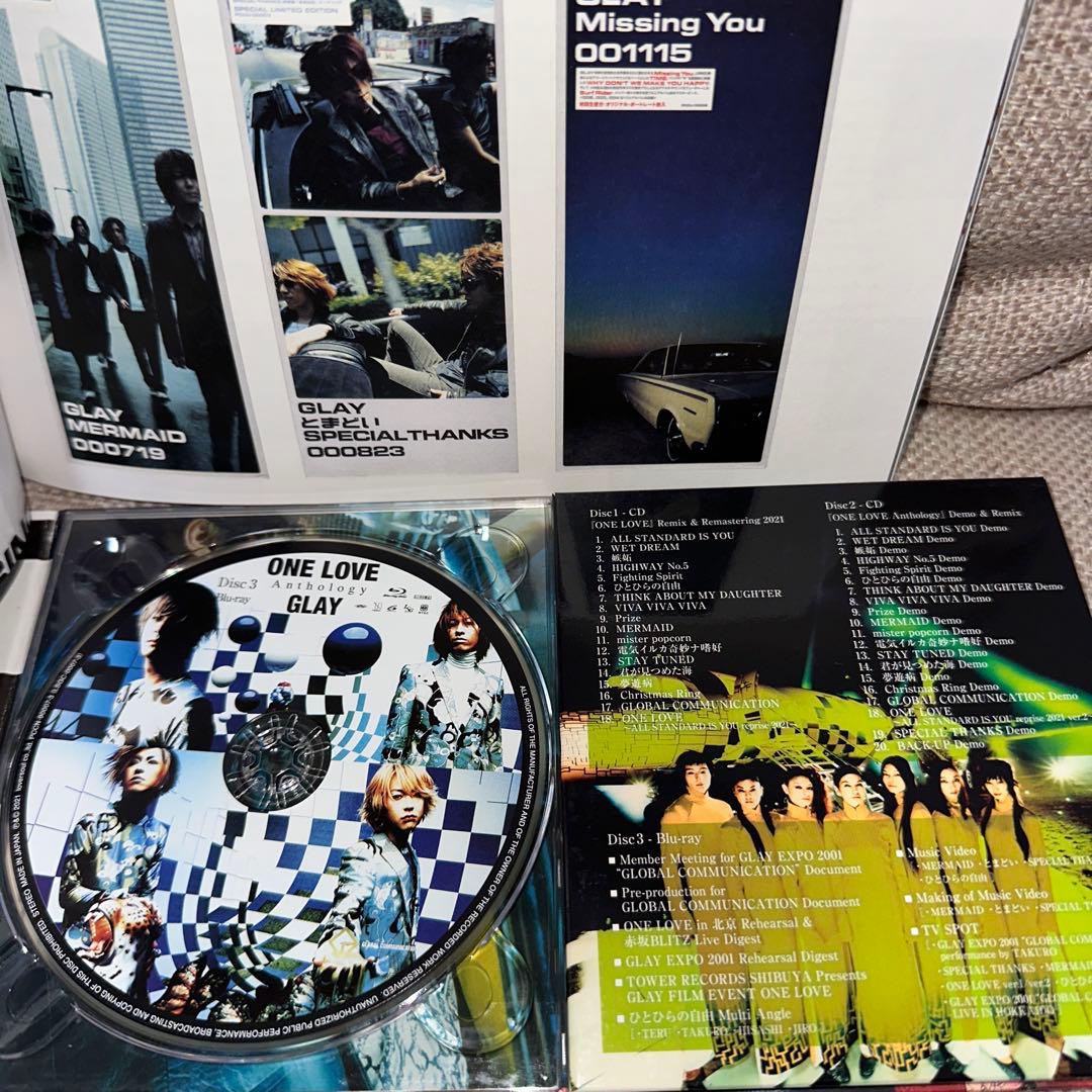 GLAY／ONE LOVE Anthology（2CD＋1Blu-ray）グレイ