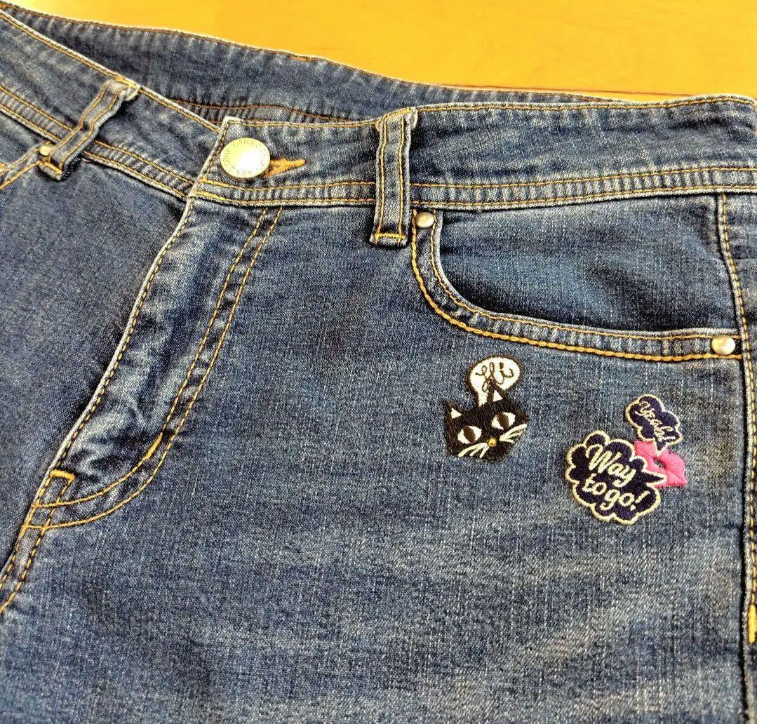 専用レリアン キャラオクルス ブルーデニム 刺繍