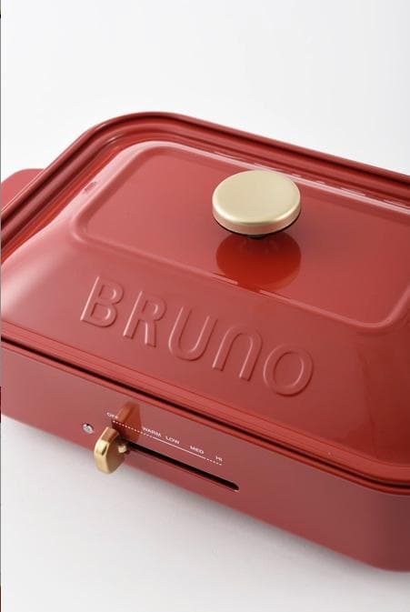 ☆新品未開封☆ 45％オフ！BRUNOホットプレート たこ焼き器付き レッド