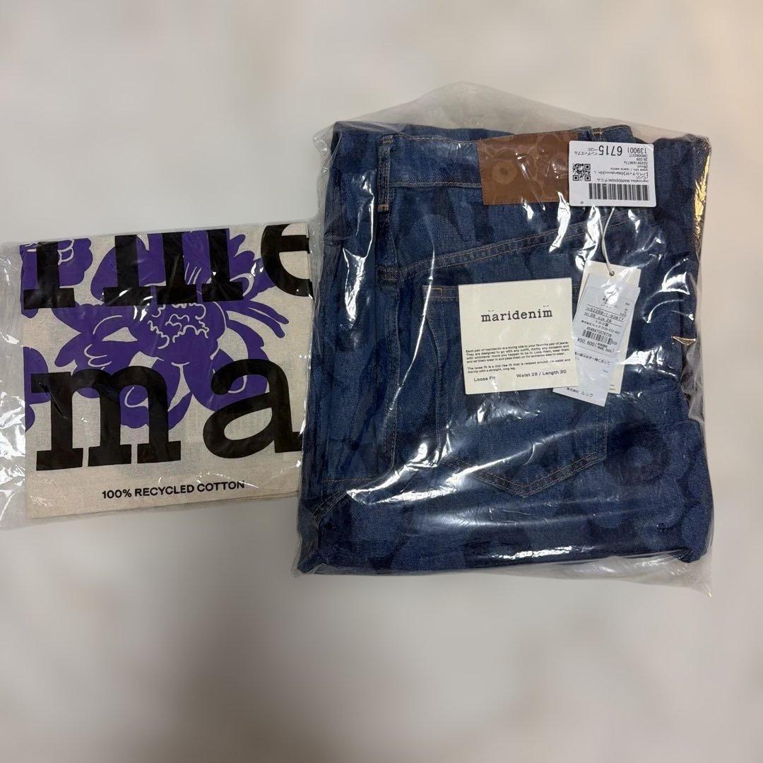 あ*の様 (トート付)Maridenim Sh Loose Uni jeans