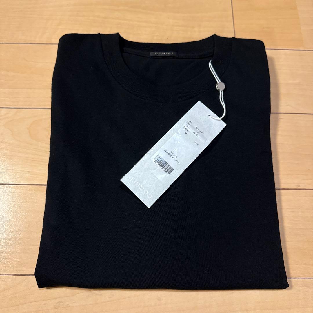 COMOLI コモリ コットンジャージ 半袖Tシャツ size3