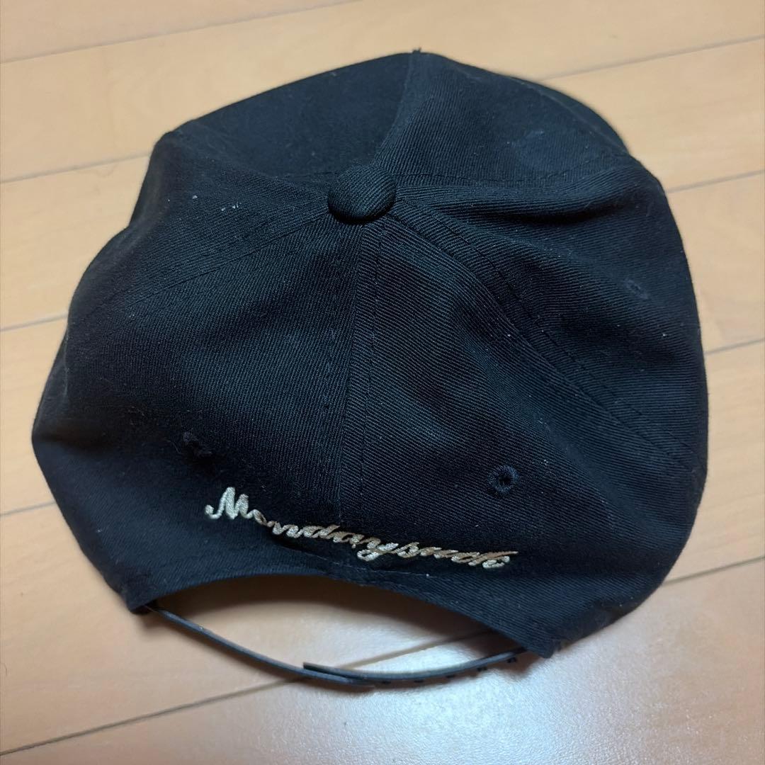 NYロゴキャップ 黒 Mondaysuck
