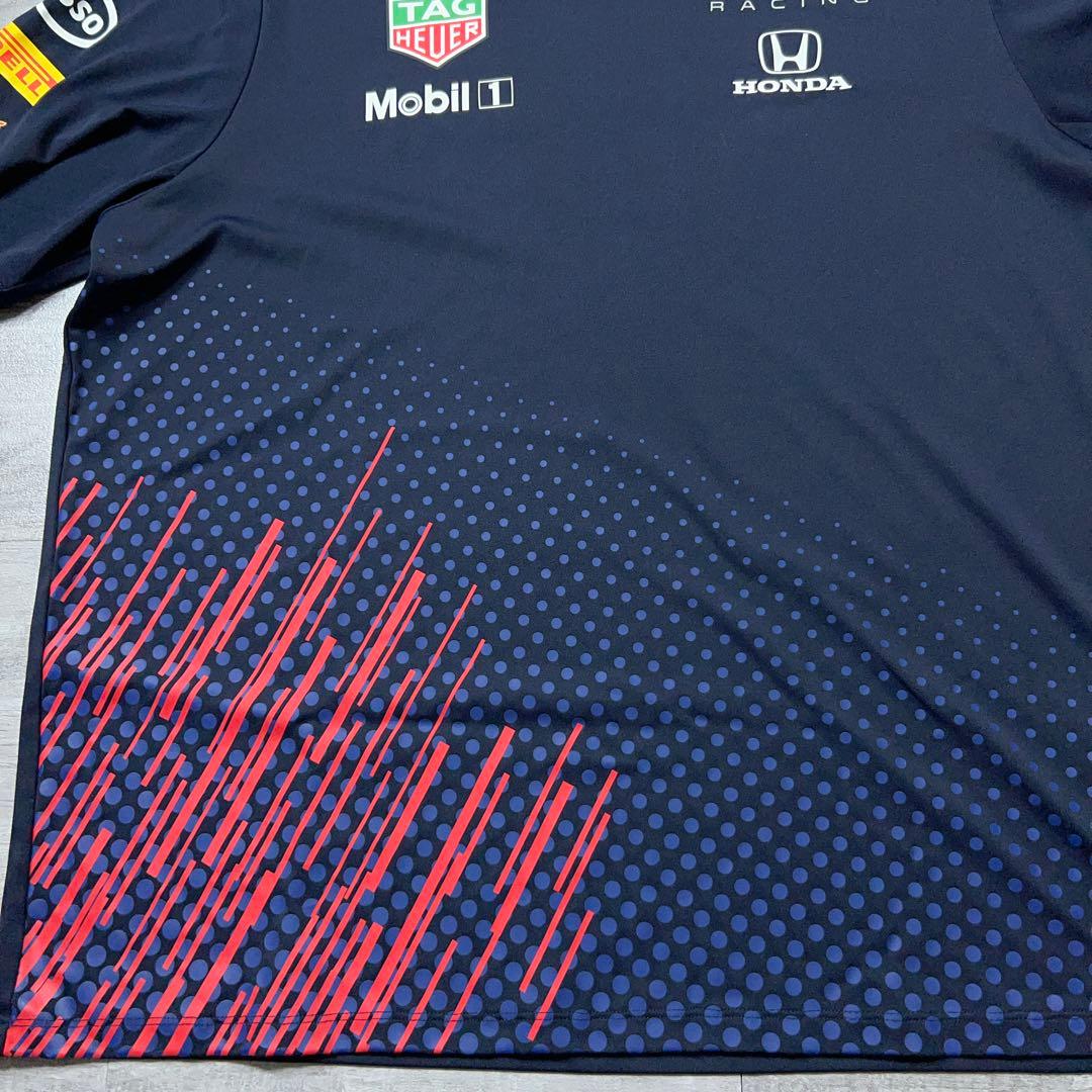 美品 PUMA レッドブルレーシング チーム 2021 Tシャツ XL ネイビー