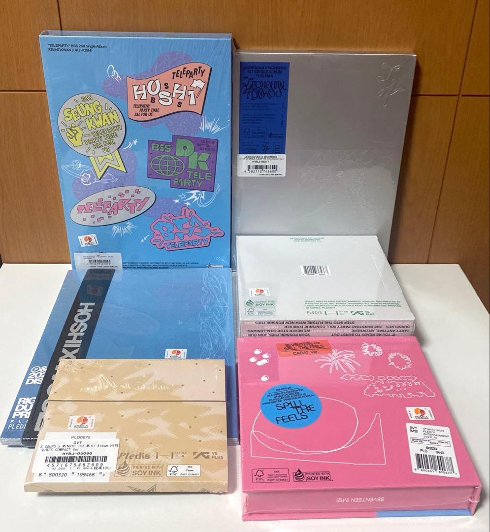 新品未開封 SEVENTEEN アルバム CD 6枚セット ②