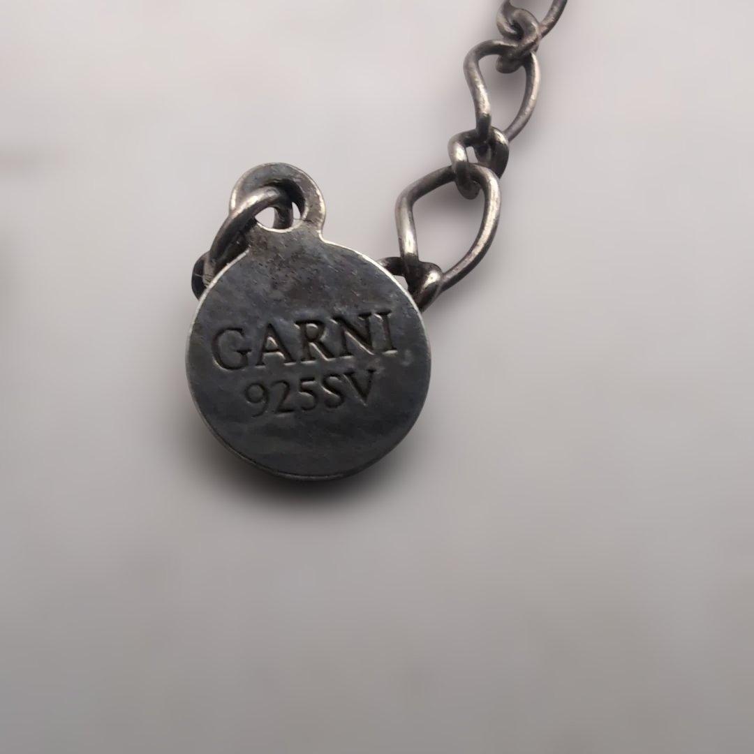 GARNI 925シルバー ネックレス オクタゴン型