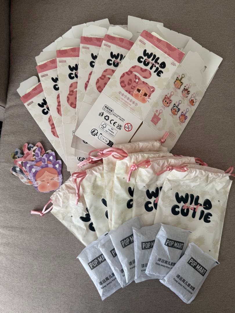 POP MART クライベイビーwild but cutie 6個セット