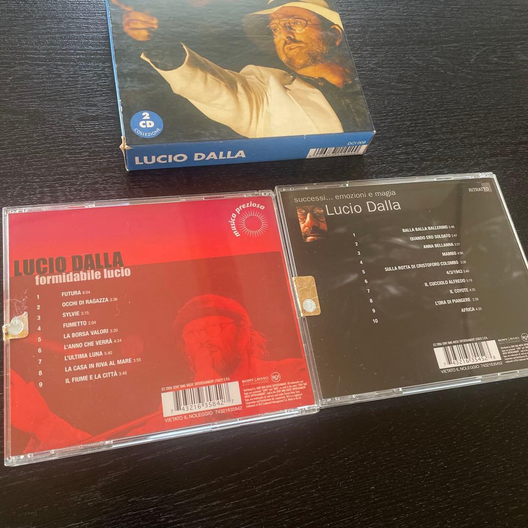 イタリア音楽【Lucio Dalla】CD５枚　ルーチョ・ダッラ