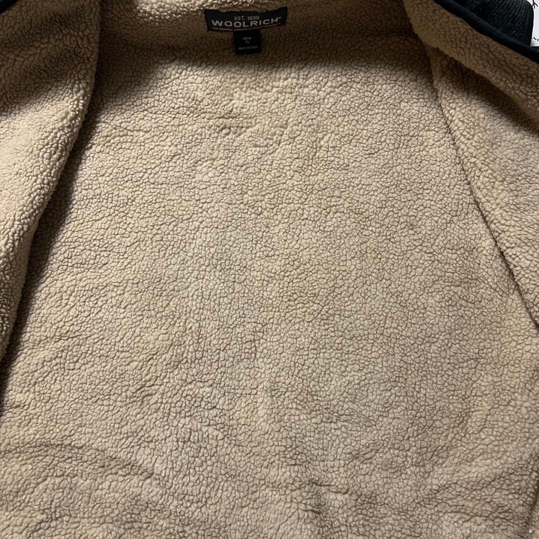 00s WOOLRICH 裏ボア ウールベスト サイズ表記XL