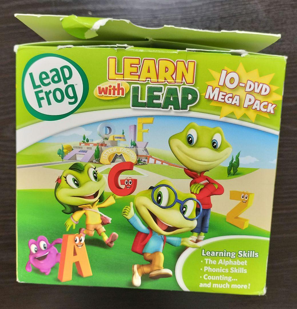 【れいあ☆さま】Leap Frog DVD 10枚　メガパック リープフロッグ