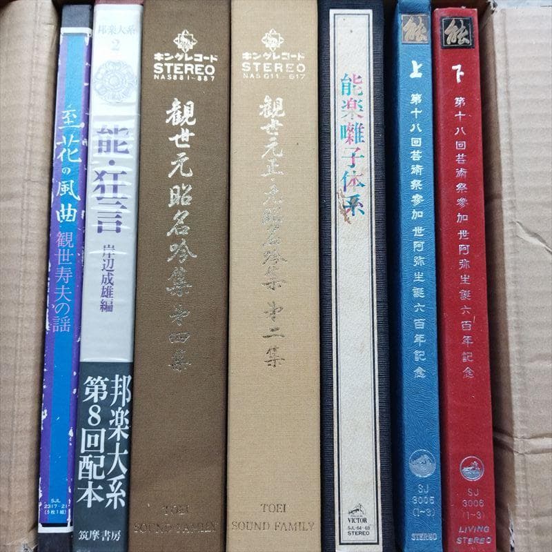 能　狂言【1箱】SF0501-7 純邦楽　能楽　猿楽　囃子