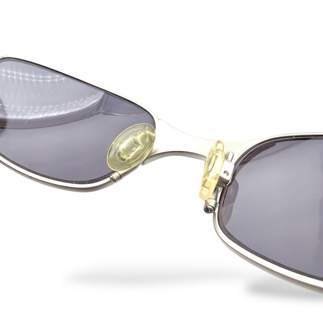 【美品】OAKLEY オークリー　Square Wire メタル　サングラス