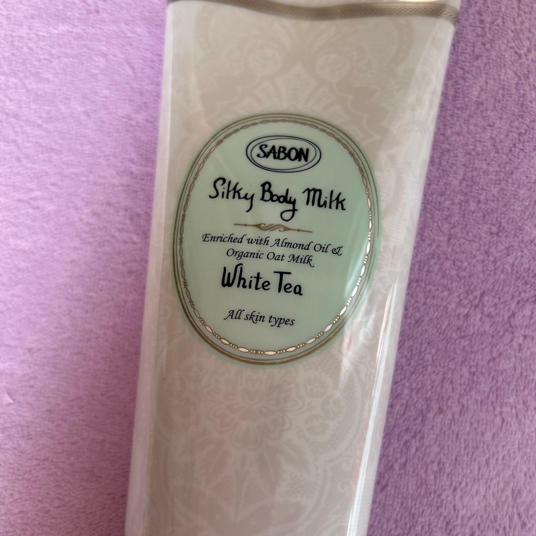 SABON シャワーオイル・シルキーボディミルク ホワイトティー