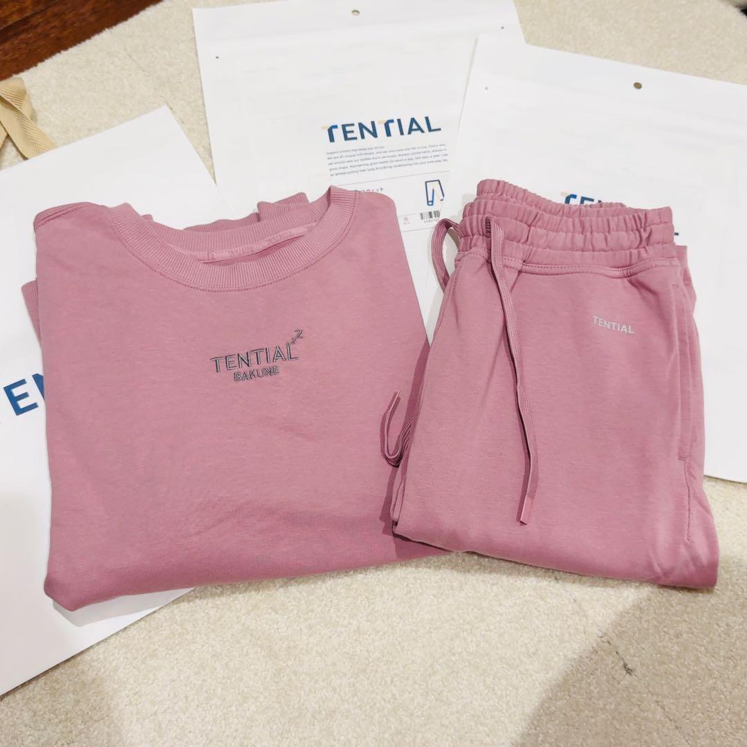 【未使用】TENTIAL ピンク セットアップ