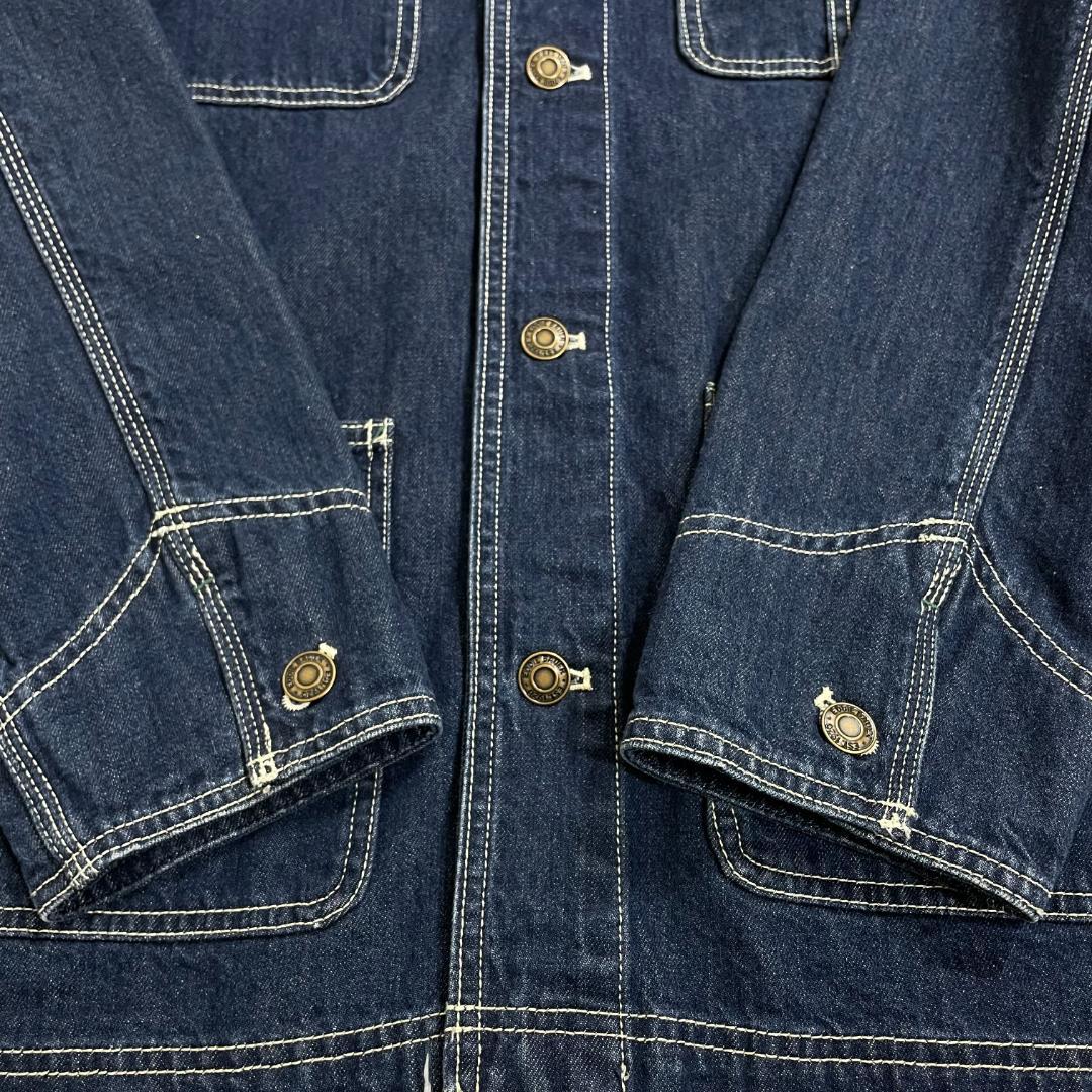 【美品】 Eddie Bauer エディーバウアー デニムカバーオール L