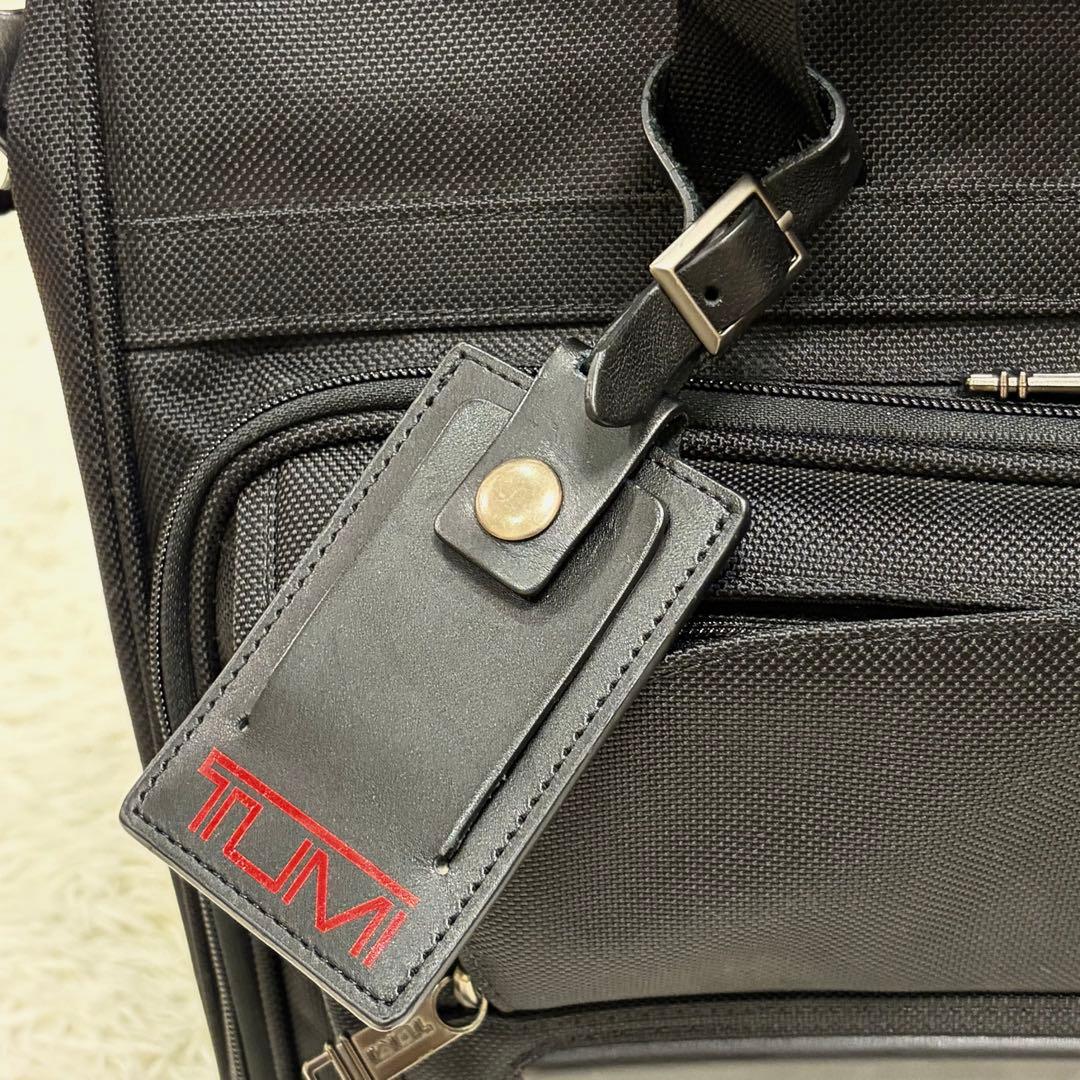 【美品】TUMI トゥミ ボストンバッグ バリスティックナイロン 旅行鞄　黒