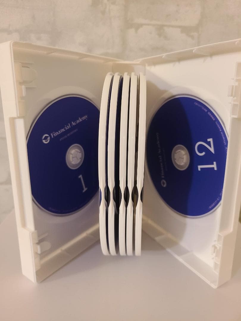 値下げ済み！◆ ファイナンシャルアカデミー株式投資スクール DVD12枚セット