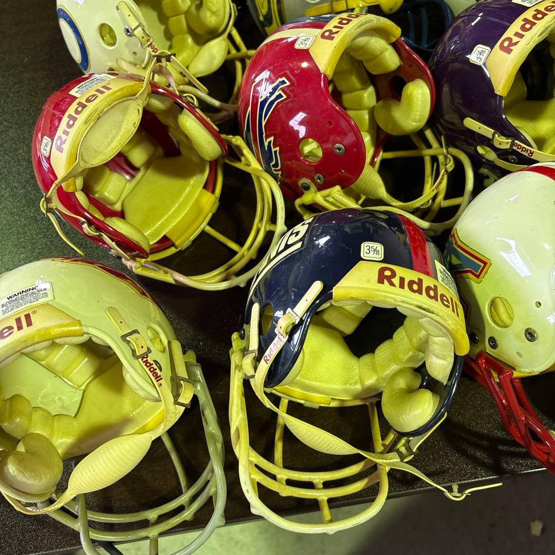 S838 NFLミニヘルメット17個セット