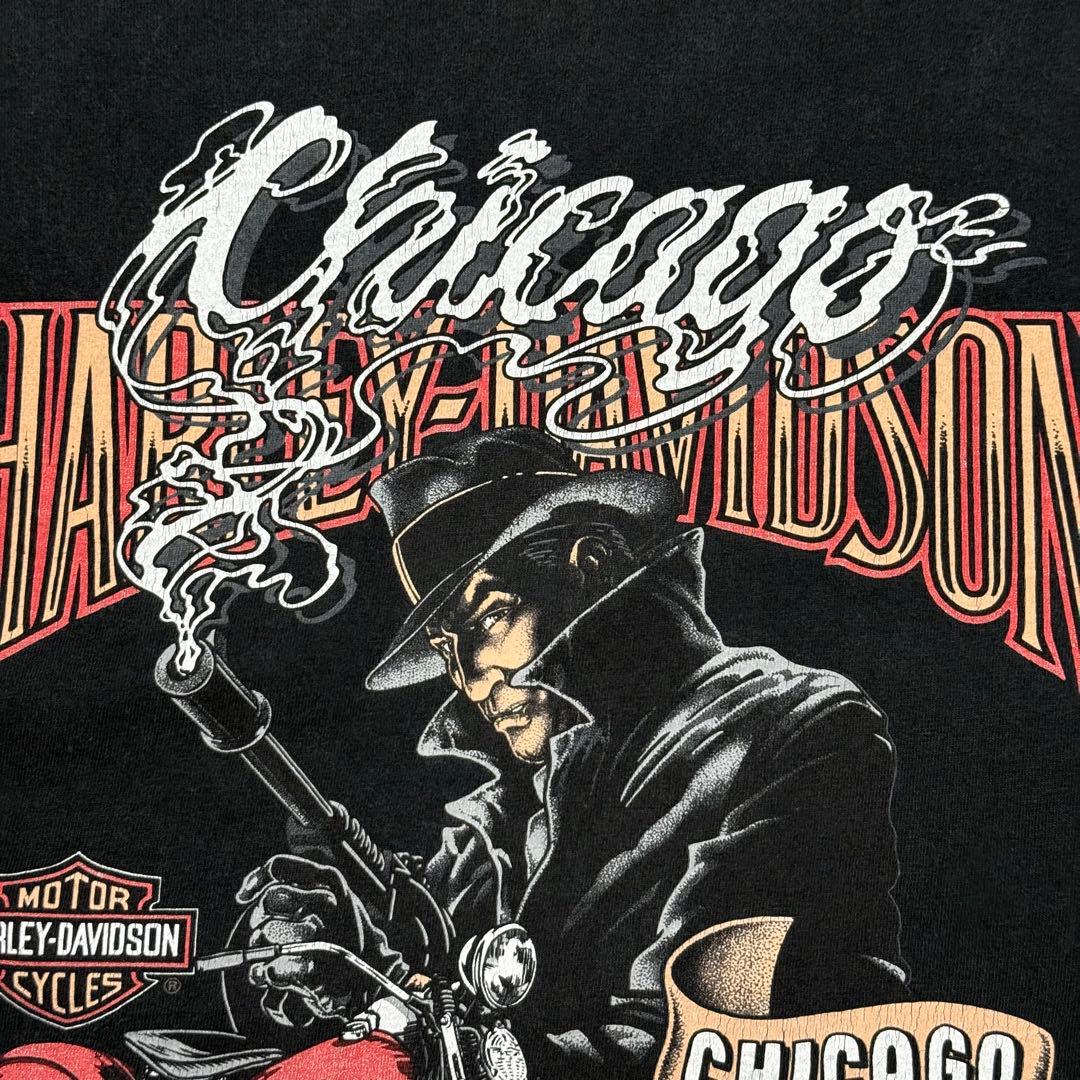 プ*ね様 希少 00s HARLEY DAVIDSON ギャング Tシャツ AM