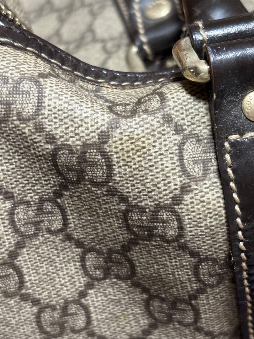 Gucci GGパターン ボストンバッグ 中型
