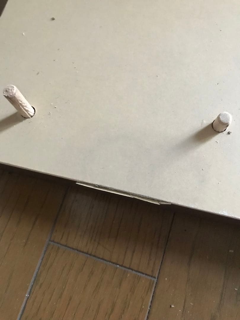 PCデスク　アンティーク調　ブラウン