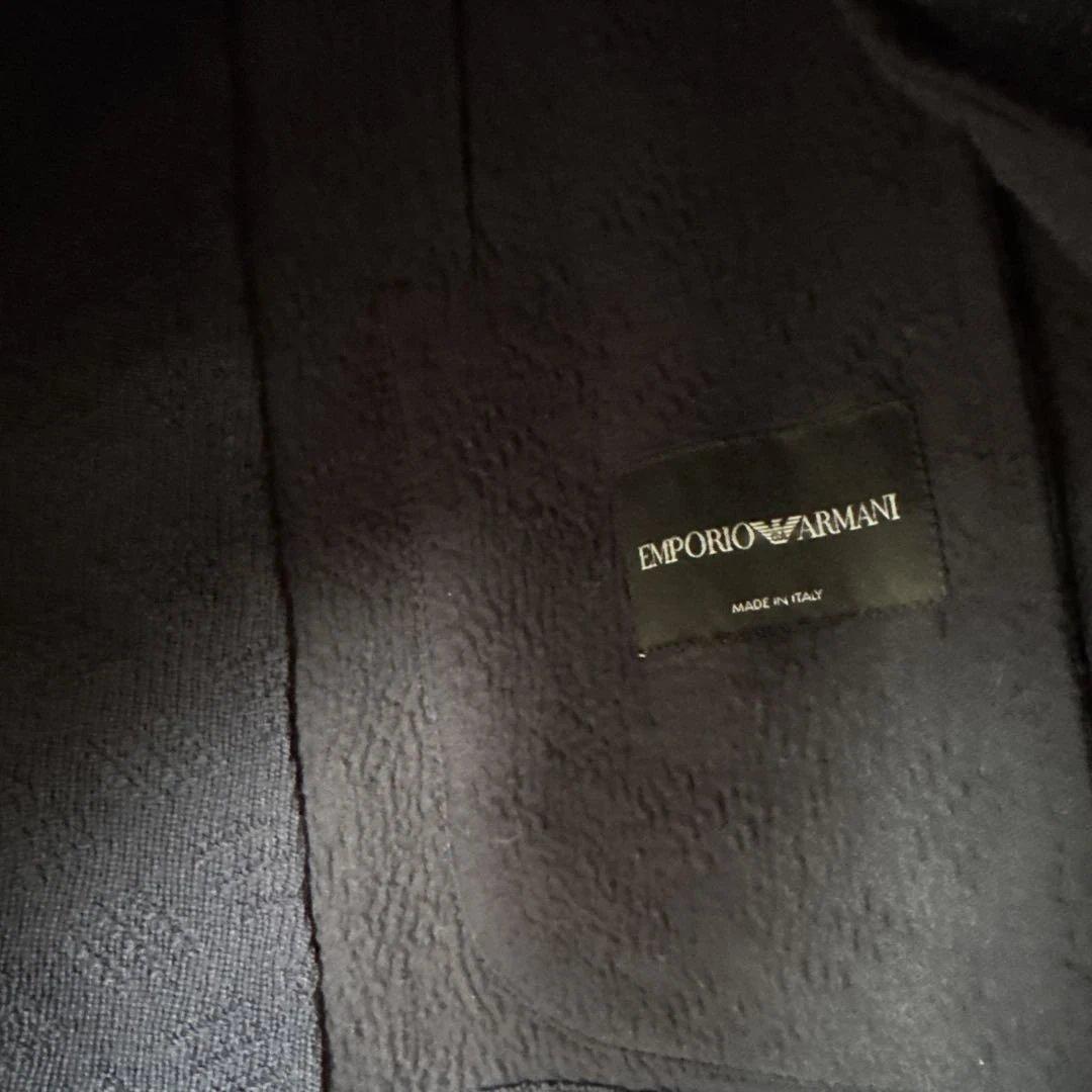 エンポリオアルマーニ　ニット　ジャケット　ネイビー　56 Ｌ　XL