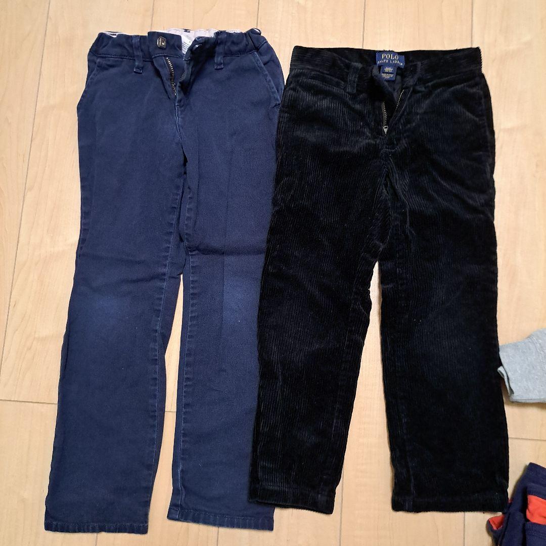 男の子供服まとめ売りセット 110cm 18点セット トレーナーズボン長袖秋冬物