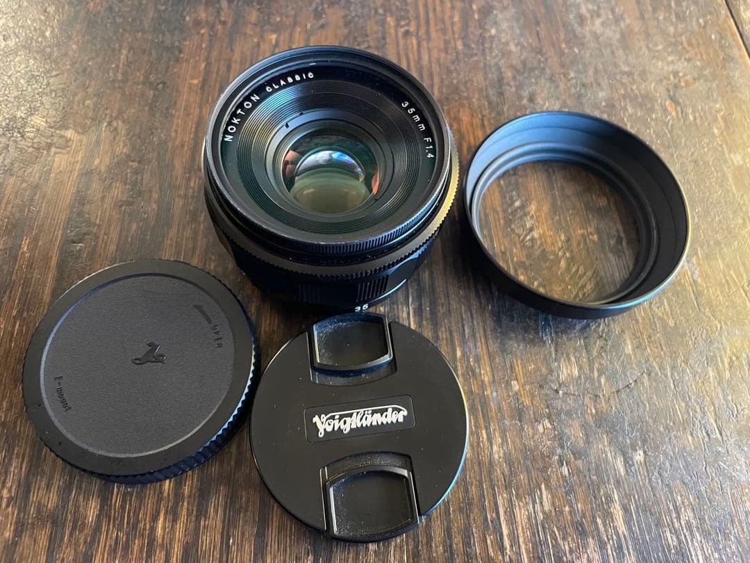 NOKTON CLASSIC 35mm F1.4 レンズE-mount
