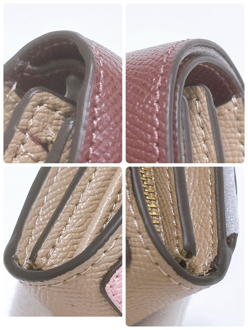 新品未使用✨コーチ COACH 二つ折り財布 レザー マルチカラー