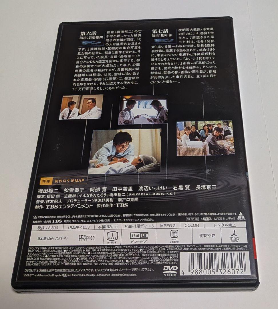真夜中の雨 DVD-BOX 織田裕二 松雪泰子 阿部寛 石黒賢 長塚京三