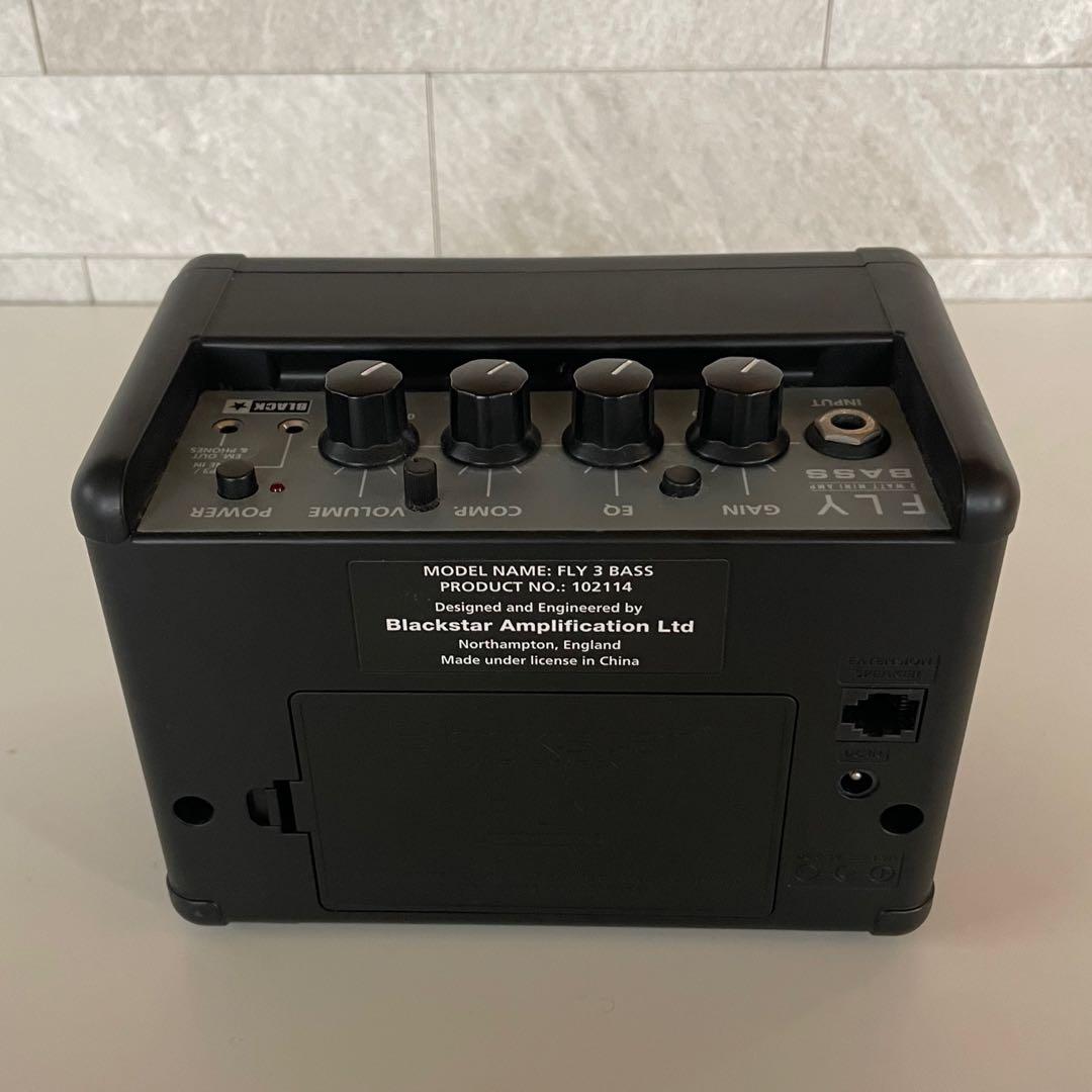 中古品 Blackstar FLY 3 BASS ACアダプター付 動作確認済