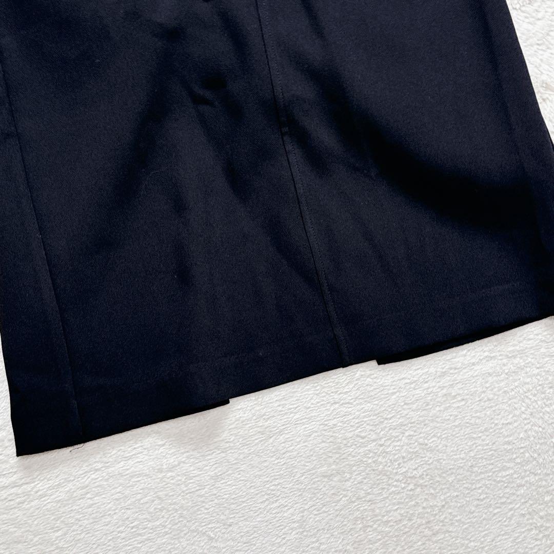 N134 CAPRICIEUX LE’MAGE ロングスカート ブラック タイト