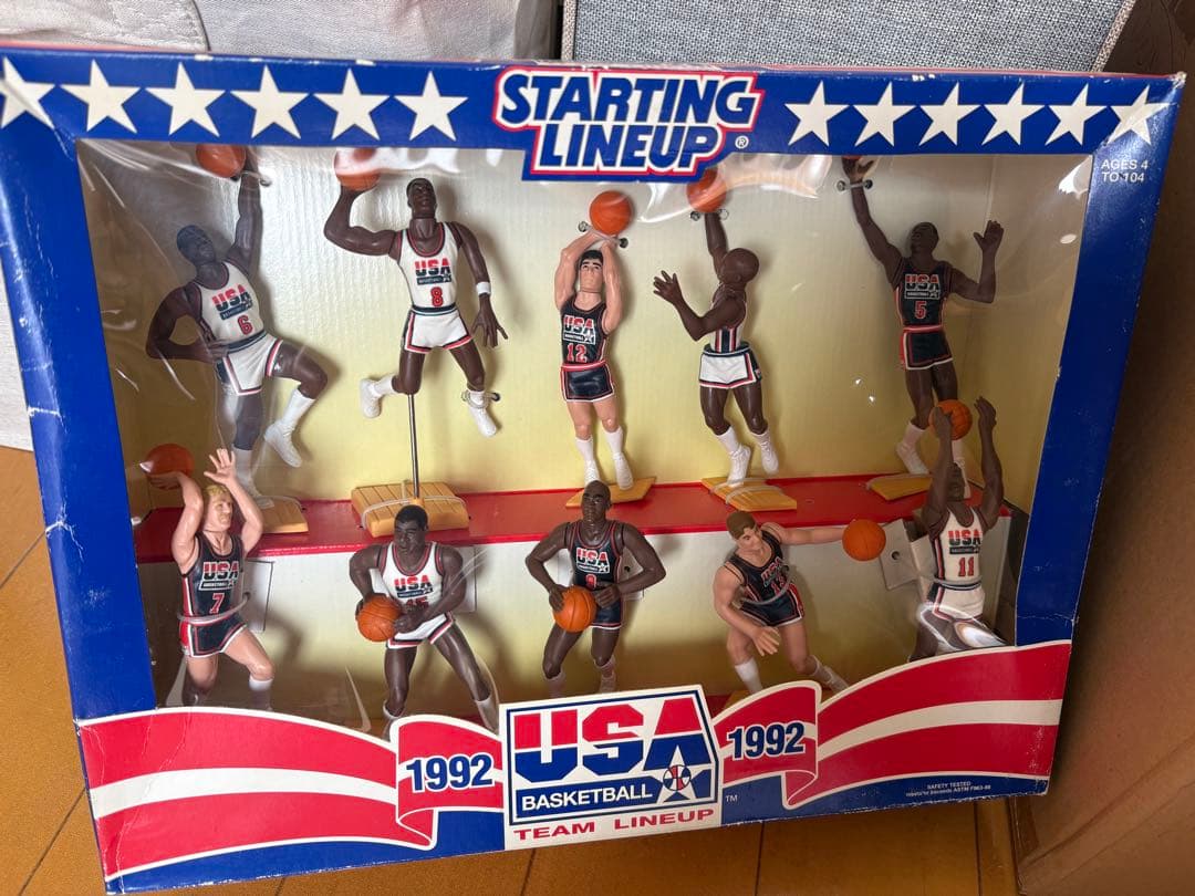 【希少】1992 NBA ドリームチーム フィギュア 10体セット ジョーダン