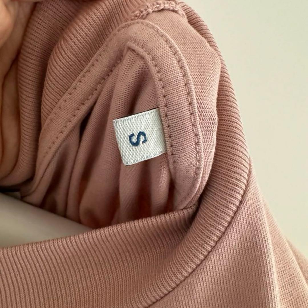 MONCLER モンクレール　半袖 Tシャツ　サーモンピンク　sサイズ