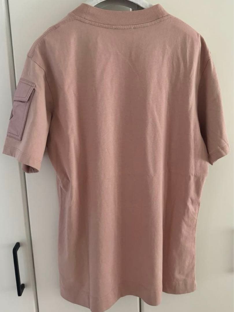 MONCLER モンクレール　半袖 Tシャツ　サーモンピンク　sサイズ