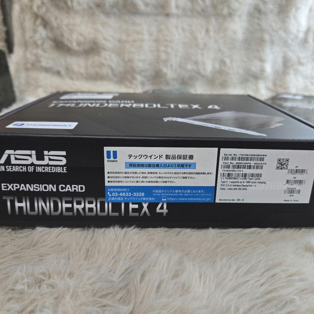 ASUS THUNDERBOLTex 4 拡張カード