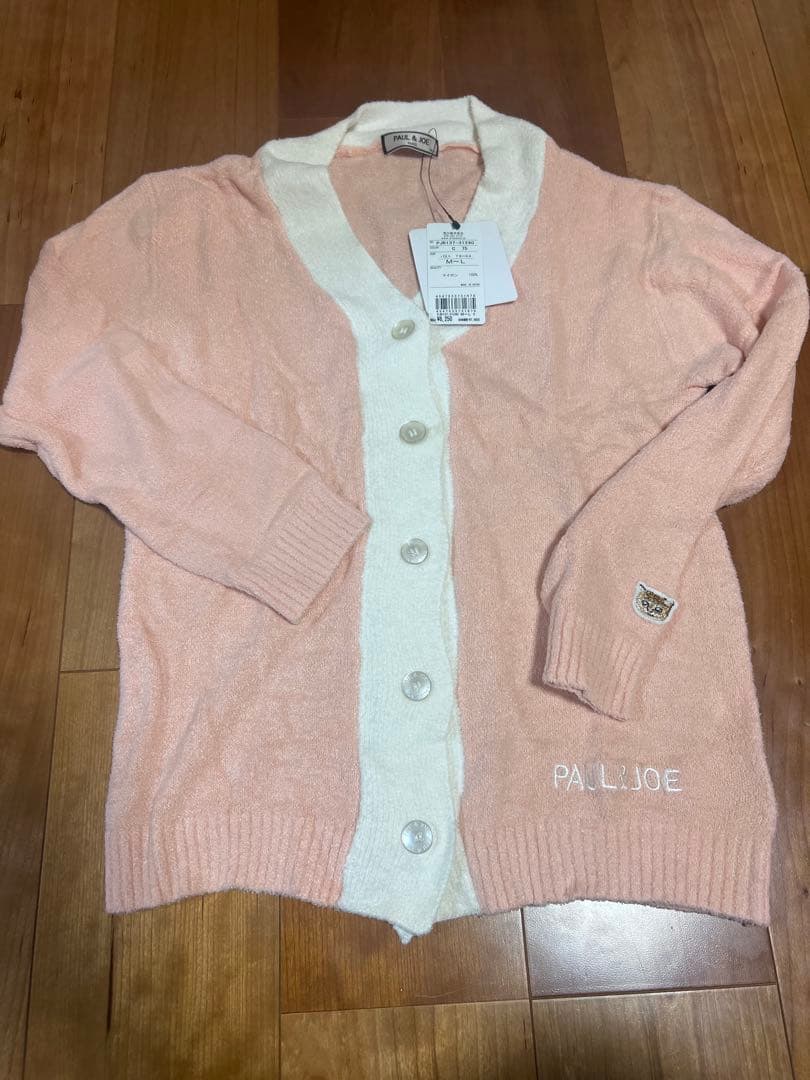 新品タグ付きPAUL & JOE ルームウェア M~L ピンク　上下