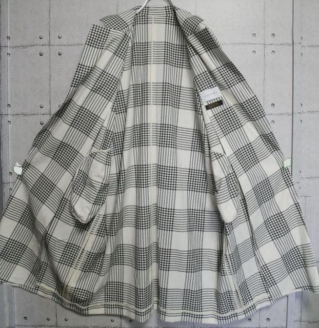 【34100円／薄手春コート】アダムエロペ×ALMODE社別注生地　コート