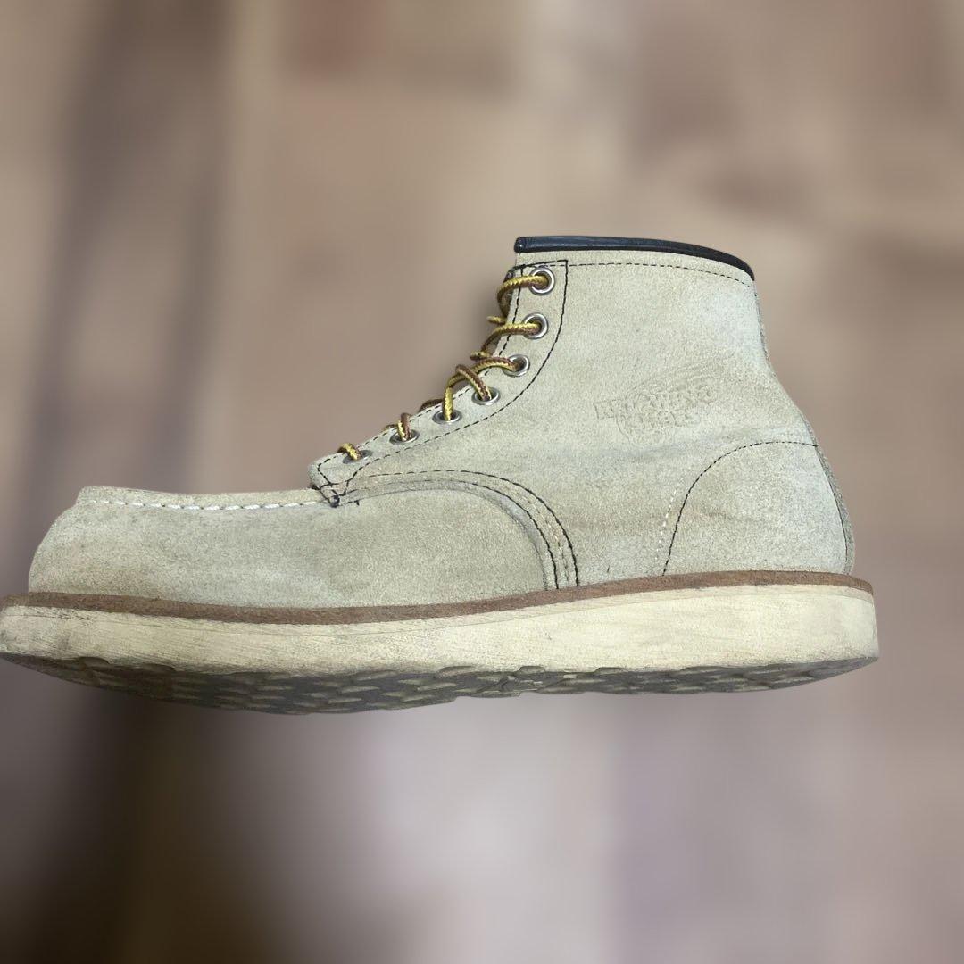 d*e様 レッドウィング　RED WING 8173 ベージュ スエード ブーツ