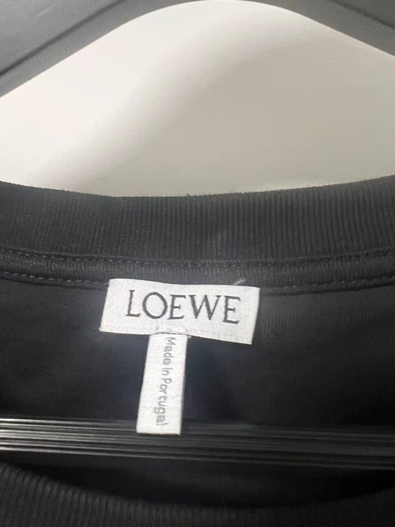 ロエベ LOEWE 新品同様 ブラック Tシャツ