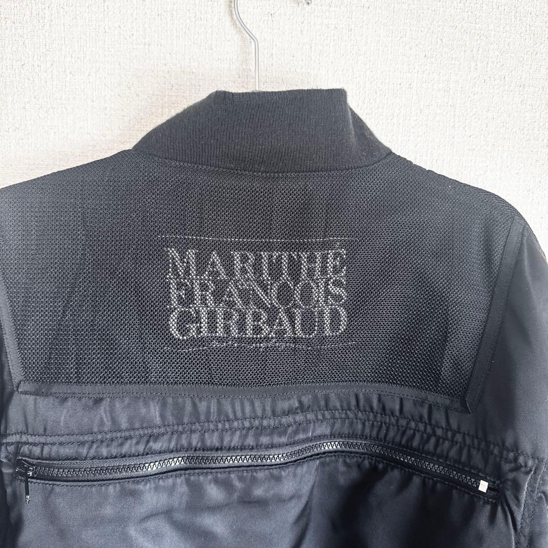 MARITHE+FRANCOIS GIRBAUD ジルボーMA-1 ⭐︎XL 黒