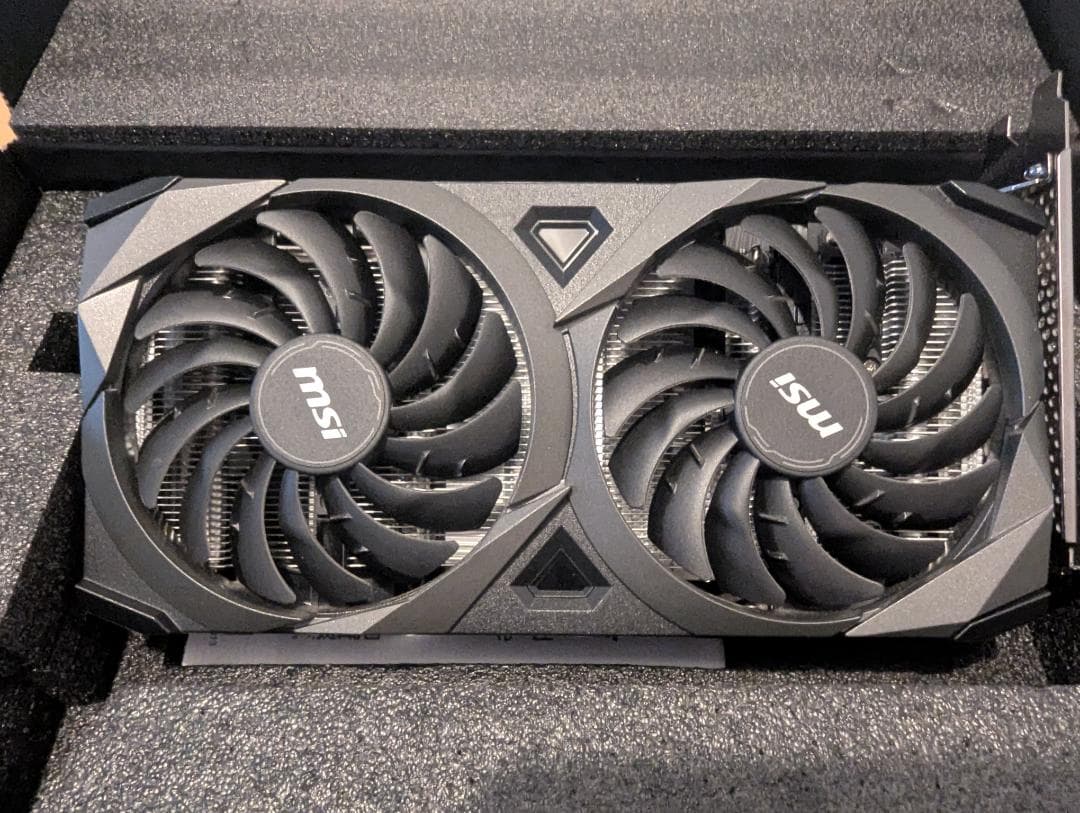【美品】MSI GeForce RTX3060 VENTUS 2X 12G OC